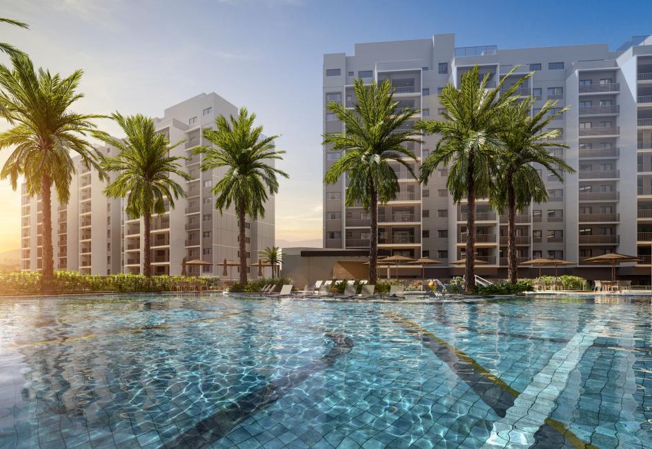 Piscina raia 25m do WE Barra by Living